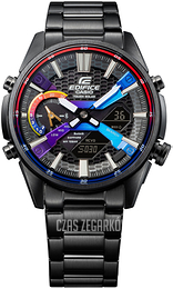 Casio Edifice Czarny/Stal Ø46 mm ECB-S100HG-1AEF