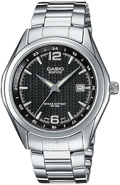 Casio Edifice Czarny/Stal Ø40 mm EF-121D-1AVEG