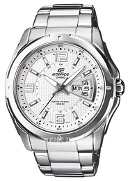 Casio Edifice Biały/Stal Ø44.8 mm EF-129D-7AVEF