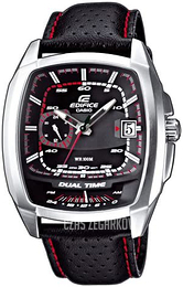 Casio Edifice Czarny/Skóra EF-321L-1AVEF