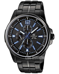 Casio Edifice Czarny/Stal Ø45 mm EF343BK-1AVEF