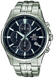 Casio Edifice Czarny/Stal Ø44 mm EFB-530D-1AVUER