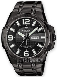 Casio Edifice Czarny/Stal Ø44 mm EFR-104BK-1AVUEF