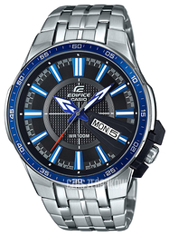 Casio Edifice Czarny/Stal Ø46 mm EFR-106D-1A2VUEF
