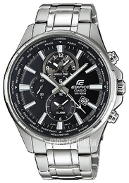 Casio Edifice Czarny/Stal Ø45 mm EFR-304D-1AVUEF