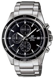 Casio Edifice Czarny/Stal Ø43.8 mm EFR-526D-1AVUEF