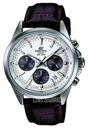 Casio Edifice Biały/Skóra Ø41 mm EFR-527L-7AVUEF
