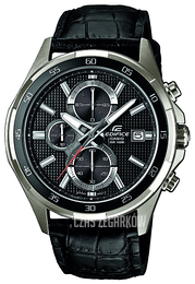 Casio Edifice Czarny/Skóra Ø44.3 mm EFR-531L-1AVUEF