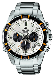 Casio Edifice Biały/Stal Ø46 mm EFR-534D-7AVEF