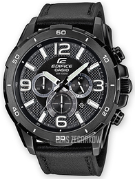 Casio Edifice Czarny/Skóra Ø49 mm EFR-538L-1AVUEF