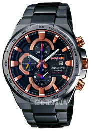 Casio Edifice Czarny/Stal Ø46.4 mm EFR-541SBRB-1AER