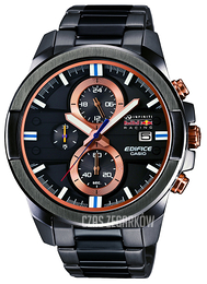 Casio Edifice Czarny/Stal Ø46.6 mm EFR-543RBM-1AER
