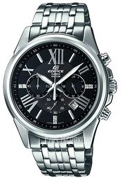 Casio Edifice Czarny/Stal Ø42 mm EFR-548D-1AVUER
