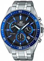 Casio Edifice Czarny/Stal Ø47 mm EFR-552D-1A2