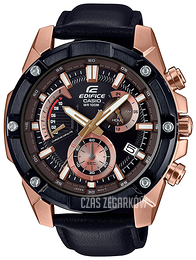 Casio Edifice Czarny/Skóra Ø49.5 mm EFR-559BGL-1AVUEF