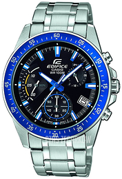 Casio Edifice Czarny/Stal Ø48.5 mm EFV-540D-1A2VUEF