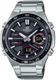Casio Edifice Szary/Stal Ø46.9 mm EFV-C110D-1A4VEF