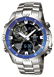 Casio Edifice Ekran LCD/Stal Ø46.7 mm EMA-100D-1A2VEF