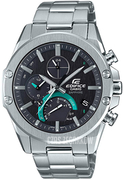 Casio Edifice Czarny/Stal Ø45.6 mm EQB-1000D-1AER
