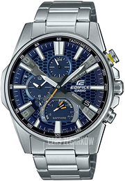 Casio Edifice Niebieski/Stal Ø45.2 mm EQB-1200D-2AER