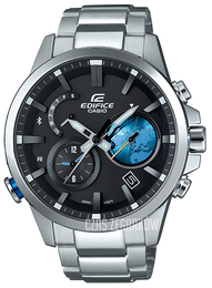 Casio Edifice Czarny/Stal Ø44 mm EQB-600D-1A2ER