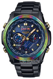 Casio Edifice Niebieski/Stal Ø42 mm EQW-T1010RB-2AER