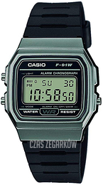 Casio Vintage Ekran LCD/Żywica z tworzywa sztucznego F-91WM-1BEF
