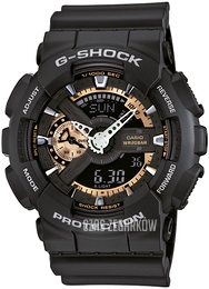 Casio G-Shock Czarny/Żywica z tworzywa sztucznego Ø52 mm GA-110RG-1ER