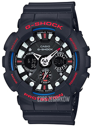Casio G-Shock Wielokolorowy/Żywica z tworzywa sztucznego Ø51.2 mm GA-120TR-1AER