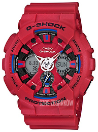 Casio G-Shock Wielokolorowy/Żywica z tworzywa sztucznego Ø51.2 mm GA-120TR-4AER