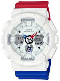 Casio G-Shock Wielokolorowy/Żywica z tworzywa sztucznego Ø51.2 mm GA-120TRM-7AER