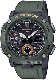 Casio G-Shock Czarny/Żywica z tworzywa sztucznego Ø48.7 mm GA-2000-3AER