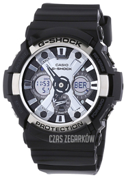 Casio G-Shock Srebrny/Żywica z tworzywa sztucznego Ø53 mm GA-200BW-1AER