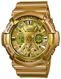 Casio G-Shock Ekran LCD/Żywica z tworzywa sztucznego Ø52 mm GA-200GD-9AER