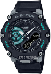 Casio G-Shock Ekran LCD/Żywica z tworzywa sztucznego Ø47.1 mm GA-2200M-1AER