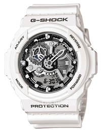 Casio G-Shock Ekran LCD/Żywica z tworzywa sztucznego Ø52.2 mm GA-300-7AER