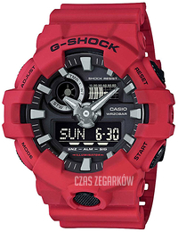 Casio G-Shock Czarny/Żywica z tworzywa sztucznego Ø53.4 mm GA-700-4AER