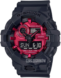 Casio G-Shock Czerwony/Żywica z tworzywa sztucznego Ø53.4 mm GA-700AR-1AER