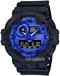 Casio G-Shock Niebieski/Żywica z tworzywa sztucznego Ø53.4 mm GA-700BP-1AER