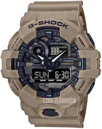 Casio G-Shock Szary/Żywica z tworzywa sztucznego Ø50 mm GA-700CA-5AER