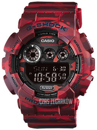 Casio G-Shock Ekran LCD/Żywica z tworzywa sztucznego Ø51.2 mm GD-120CM-4ER