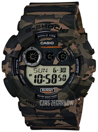 Casio G-Shock Ekran LCD/Żywica z tworzywa sztucznego Ø51.2 mm GD-120CM-5ER