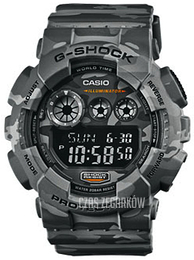 Casio G-Shock Ekran LCD/Żywica z tworzywa sztucznego Ø51.2 mm GD-120CM-8ER