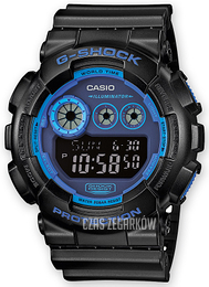 Casio G-Shock Ekran LCD/Żywica z tworzywa sztucznego Ø51 mm GD-120N-1B2ER