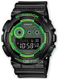 Casio G-Shock Ekran LCD/Żywica z tworzywa sztucznego Ø51 mm GD-120N-1B3ER