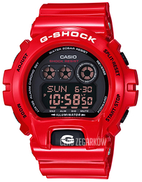 Casio G-Shock Ekran LCD/Żywica z tworzywa sztucznego Ø53.9 mm GD-X6900RD-4ER