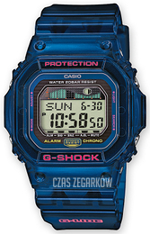 Casio G-Shock Ekran LCD/Żywica z tworzywa sztucznego Ø43 mm GLX-5600C-2ER