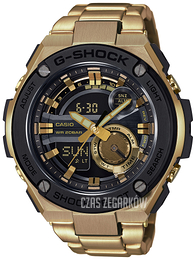 Casio G-Shock Czarny/Stal w odcieniu złota Ø52.4 mm GST-210GD-1AER