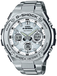 Casio G-Shock Biały/Stal Ø52 mm GST-W110D-7AER