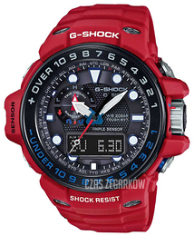 Casio G-Shock Czarny/Żywica z tworzywa sztucznego Ø44.9 mm GWN-1000RD-4AER